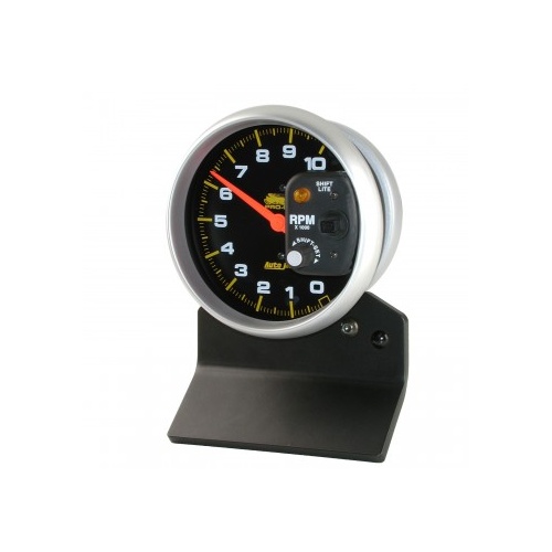 AUTOMETER GAUGE 5" TACHOMETER,0-10,000 RPM,BLACK,PRO-CYCLE # 19208