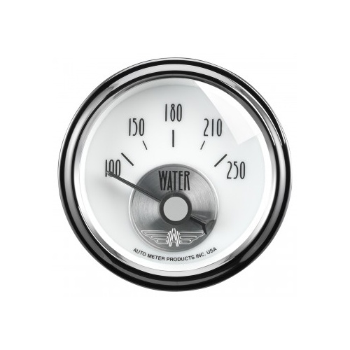 AUTOMETER GAUGE 2-1/16" WATER TEMPERATURE,100-250F,AIR-CORE,PRESTIGE PEARL # 2039