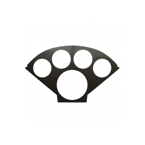 AUTOMETER FACEPLATE FOR #2207, OPTIONAL, CARBON LOOK-#2123