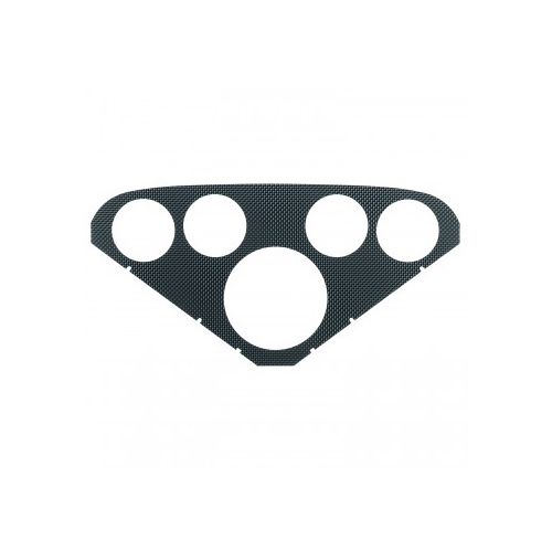 AUTOMETER FACEPLATE FOR #2208, OPTIONAL, CARBON LOOK-#2125