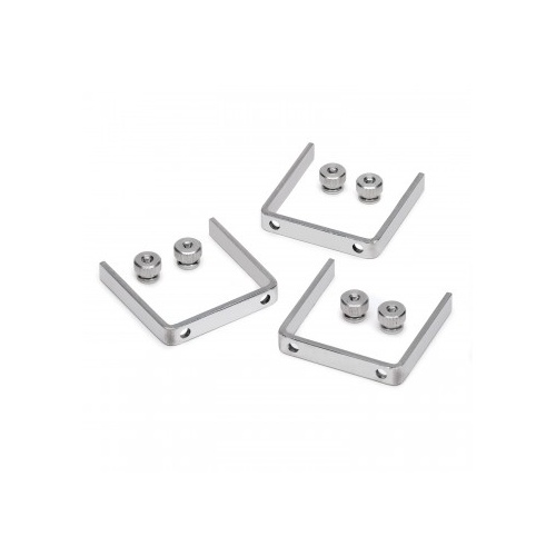 AUTOMETER GAUGE BRACKET KIT, 2-1/16", ALUMINUM, QTY 3