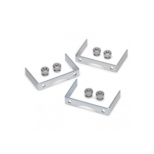 AUTOMETER GAUGE BRACKET KIT, 2-5/8", ALUMINUM, QTY 3
