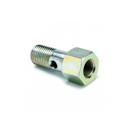 AUTOMETER FITTING,ADAPTER,M12x1.25 BANJO BOLT TO 1/8" NPTF FEMALE,FUEL PRESSURE