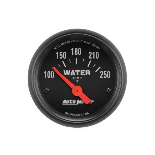 AUTOMETER GAUGE 2-1/16" WATER TEMPERATURE,100-250F,AIR-CORE,Z-SERIES # 2635