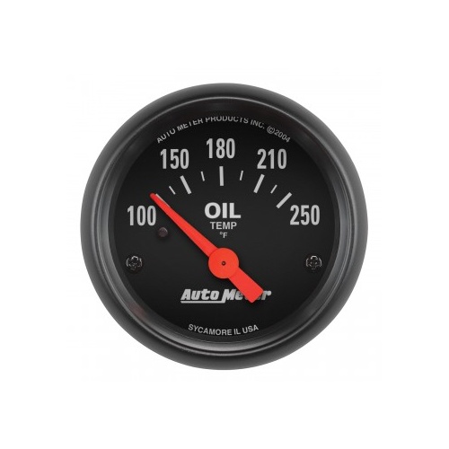 AUTOMETER GAUGE 2-1/16" OIL TEMPERATURE,100-250F,AIR-CORE,Z-SERIES # 2638