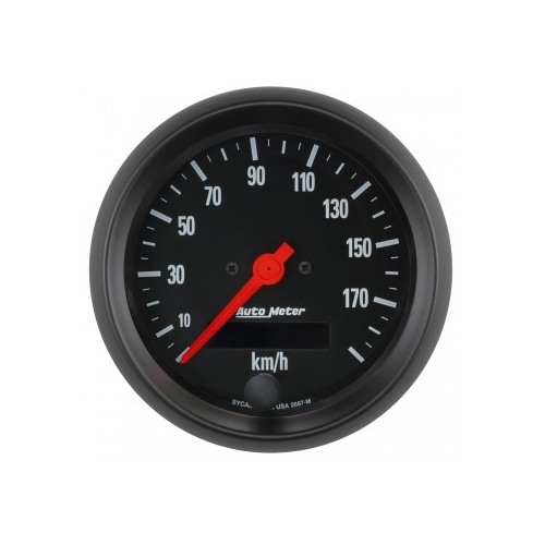 AUTOMETER GAUGE 3-3/8" SPEEDOMETER,0-190 KM/H,ELECTRIC,Z-SERIES # 2687-M
