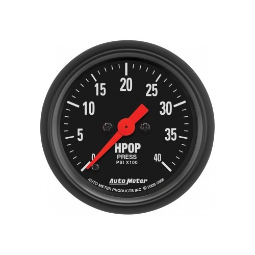 AUTOMETER GAUGE 2-1/16" HPOP PRESSURE,0-4K PSI,STEPPER MOTOR,Z-SERIES # 2696