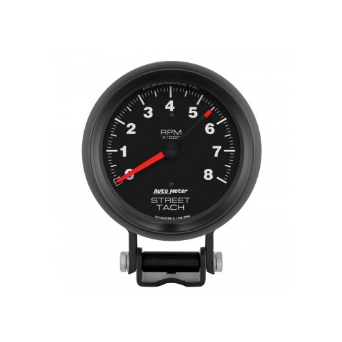 AUTOMETER GAUGE 3-3/4" PEDESTAL TACHOMETER,0-8,000 RPM,Z-SERIES # 2894