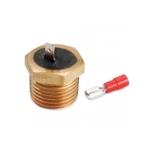 AUTOMETER TEMPERATURE SWITCH, 220 °F, 1/2" NPTF MALE, FOR PRO-LITE WARNING LIGHT
