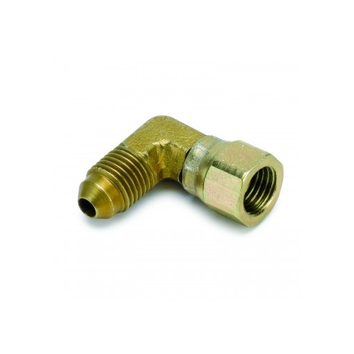 AUTOMETER FITTING, ADAPTER, 90 °, -4AN FEMALE TO -4AN MALE, STEEL