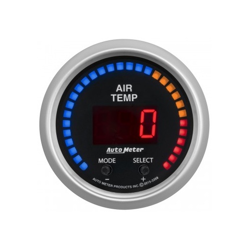 AUTOMETER GAUGE 2-1/16" AIR TEMP,DUAL CHANNEL,0-300F,SPORT-COMP # 3358