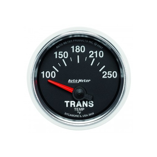 AUTOMETER GAUGE 2-1/16" TRANSMISSION TEMPERATURE,100-250F,AIR-CORE,GS # 3849
