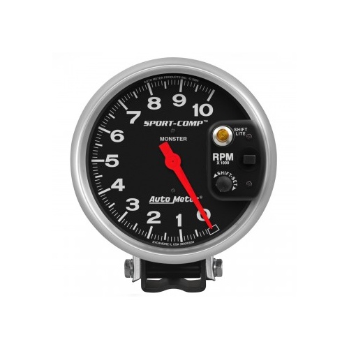 AUTOMETER GAUGE 5" PEDESTAL TACHOMETER,0-10,000 RPM,SPORT-COMP # 3903