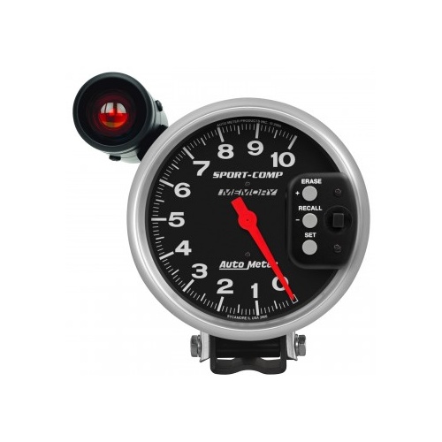 AUTOMETER GAUGE 5" PEDESTAL TACHOMETER,0-10,000 RPM,SPORT-COMP # 3906