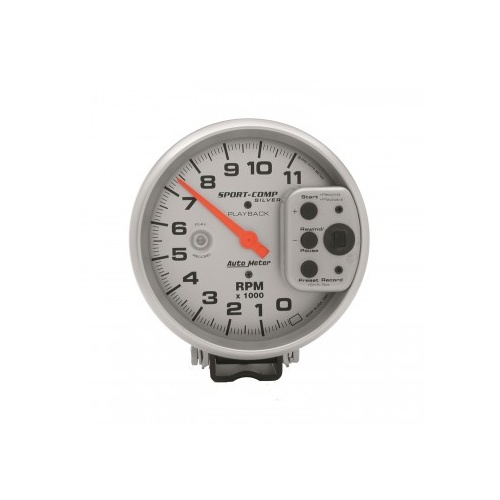 AUTOMETER GAUGE 5" PEDESTAL PLAYBACK TACHOMETER,0-11,000 RPM,ULTRA-LITE # 3965-SP