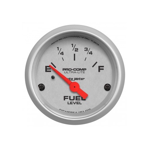 AUTOMETER GAUGE 2-1/16" FUEL LEVEL 73-10 ?,AIR-CORE,LINEAR,ULTRA-LITE # 4319-SP