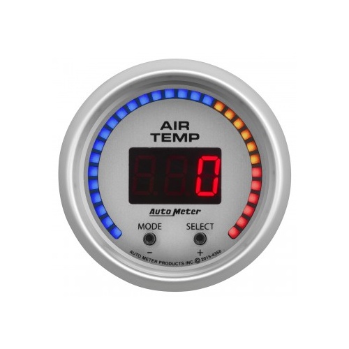 AUTOMETER GAUGE 2-1/16" AIR TEMP,DUAL CHANNEL,0-300F,ULTRA-LITE # 4358-SP