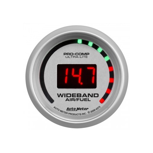 AUTOMETER GAUGE 2-1/16" WIDEBAND STREET AIR/FUEL RATIO,10:1-17:1 AFR,ULTRA-LITE # 4379-SP