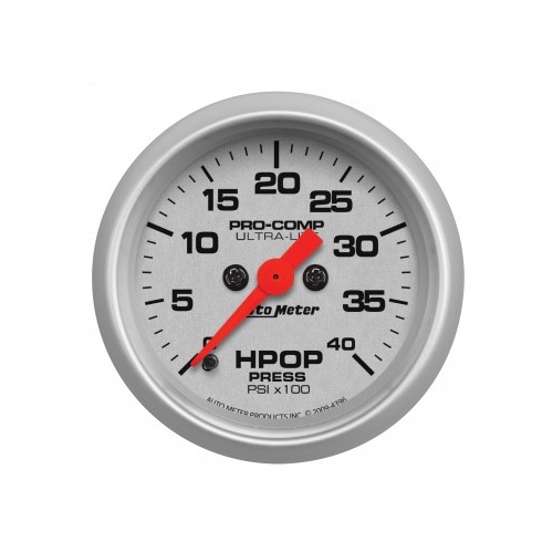 AUTOMETER GAUGE 2-1/16" HPOP PRESSURE,0-4K PSI,STEPPER MOTOR,ULTRA-LITE # 4396-SP