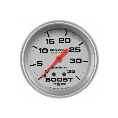 AUTOMETER GAUGE 2-5/8" BOOST,0-35 PSI,MECHANICAL,ULTRA-LITE # 4404-SP