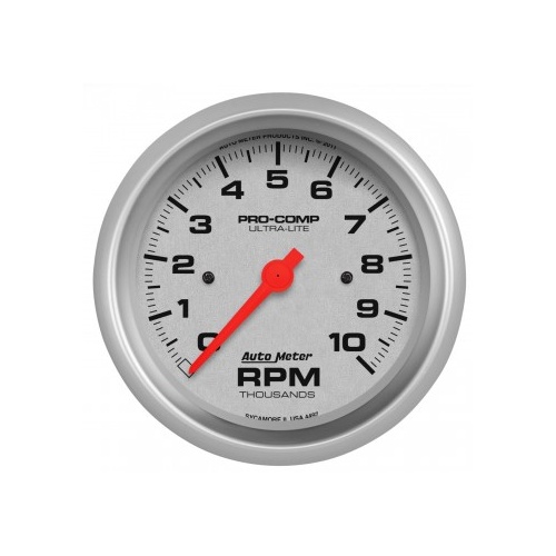 AUTOMETER GAUGE 3-3/8" IN-DASH TACHOMETER,0-10,000 RPM,ULTRA-LITE # 4497-SP