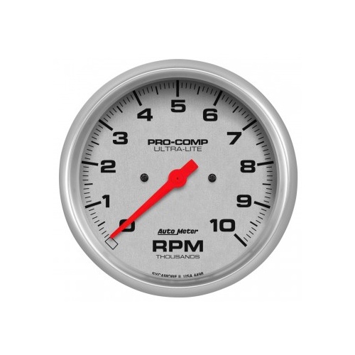 AUTOMETER GAUGE 5" IN-DASH TACHOMETER,0-10,000 RPM,ULTRA-LITE # 4498-SP