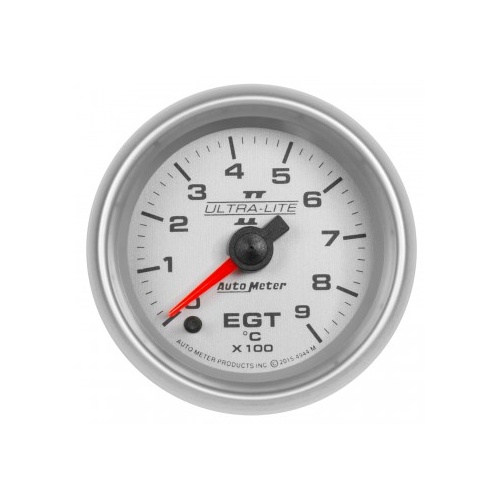 AUTOMETER GAUGE 2-1/16" PYROMETER KIT,0-900 C,ULTRA-LITE II # 4944-M