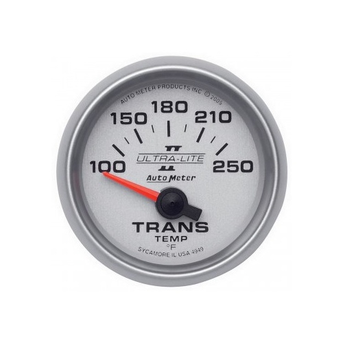 AUTOMETER GAUGE 2-1/16" TRANSMISSION TEMPERATURE,100-250F,AIR-CORE,ULTRA-LITE II # 4949