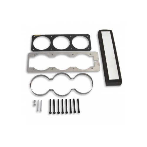 AUTOMETER GAUGE CAGE, TRIPLE, 2-5/8" FOR BLACK, MUSTANG 87-93 FOX-#50100