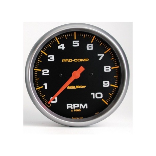 AUTOMETER GAUGE 5" IN-DASH TACHOMETER,0-10,000 RPM,PRO-COMP # 5160
