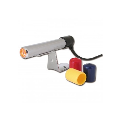AUTOMETER SHIFT LIGHT, AMBER LED, PEDESTAL, CHROME, QUICK-LITE