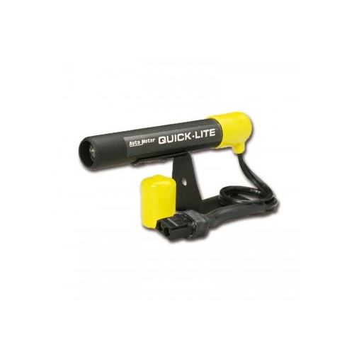 AUTOMETER SHIFT LIGHT, AMBER LED, PEDESTAL, BLACK, QUICK-LITE
