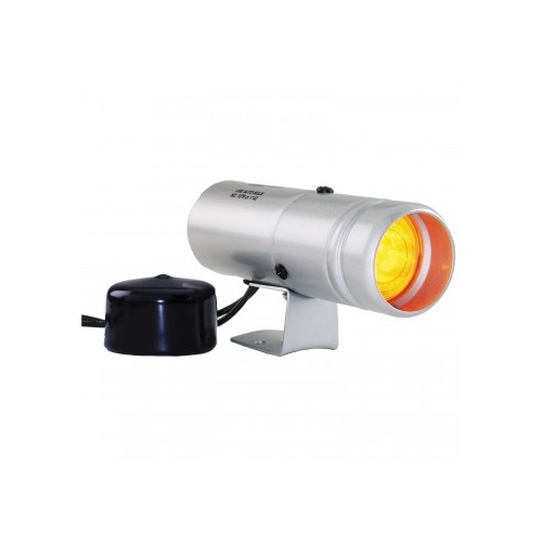 AUTOMETER SHIFT LIGHT, AMBER, PEDESTAL, SILVER, SHIFT-LITE