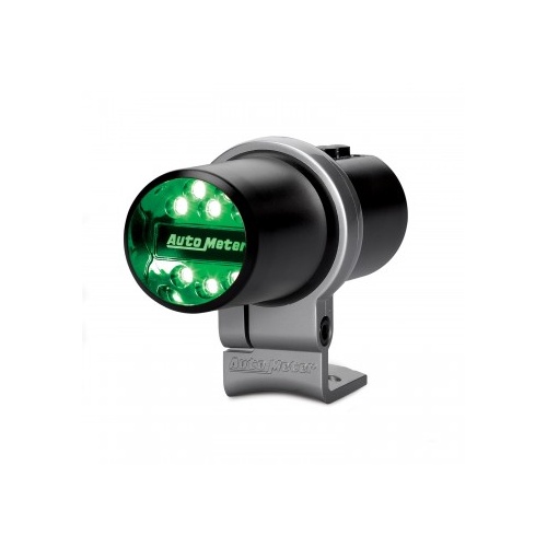 AUTOMETER INDICATOR LIGHT, PIT ROAD SPEED, PEDESTAL, BLACK, PROGRAMMABLE
