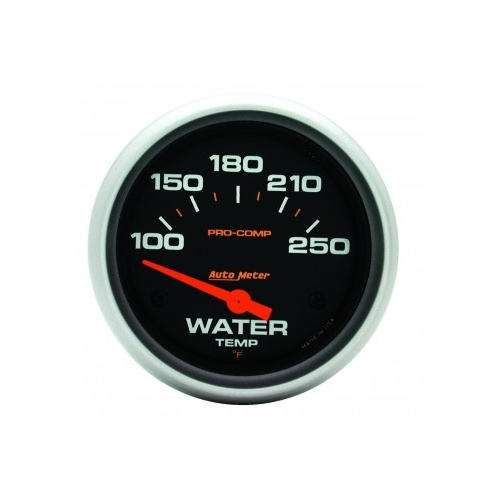 AUTOMETER GAUGE 2-5/8" WATER TEMPERATURE,100-250F,AIR-CORE,PRO-COMP # 5437