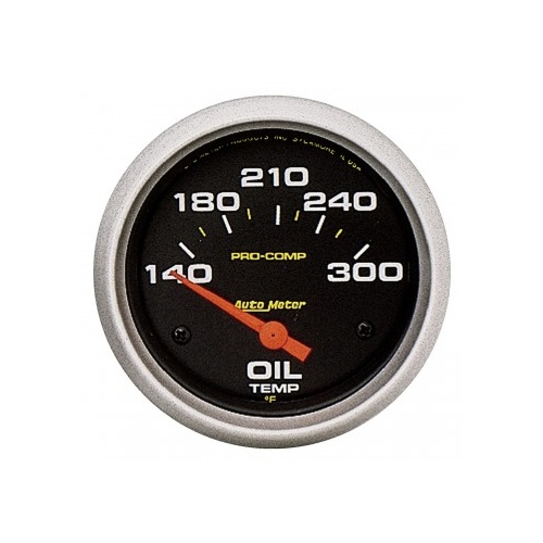 AUTOMETER GAUGE 2-5/8" OIL TEMPERATURE,140-300F,AIR-CORE,PRO-COMP # 5447