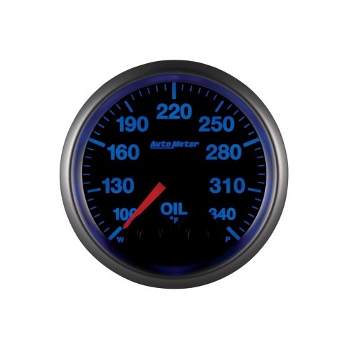 AUTOMETER GAUGE 2-1/16" OIL TEMPERATURE,100-340F,STEPPER MOTOR,ELITE # 5640