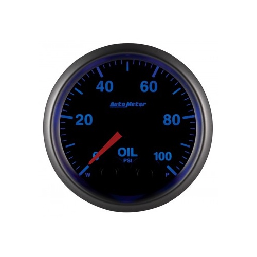 AUTOMETER GAUGE 2-1/16" OIL PRESSURE,0-100 PSI,STEPPER MOTOR,ELITE # 5652