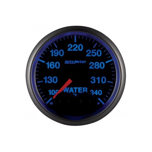 AUTOMETER GAUGE 2-1/16" WATER TEMPERATURE,100-340F,STEPPER MOTOR,ELITE # 5655