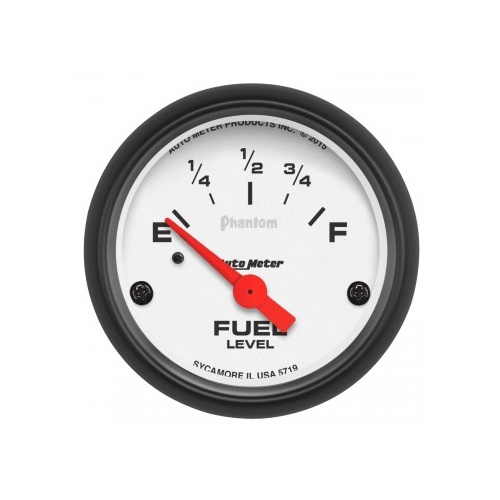 AUTOMETER GAUGE 2-1/16" FUEL LEVEL,73-10 ?,AIR-CORE,LINEAR,PHANTOM # 5719