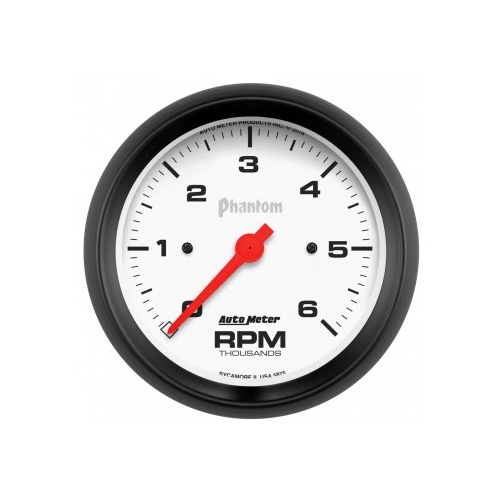 AUTOMETER GAUGE 3-3/8" IN-DASH TACHOMETER,0-6,000 RPM,PHANTOM # 5875