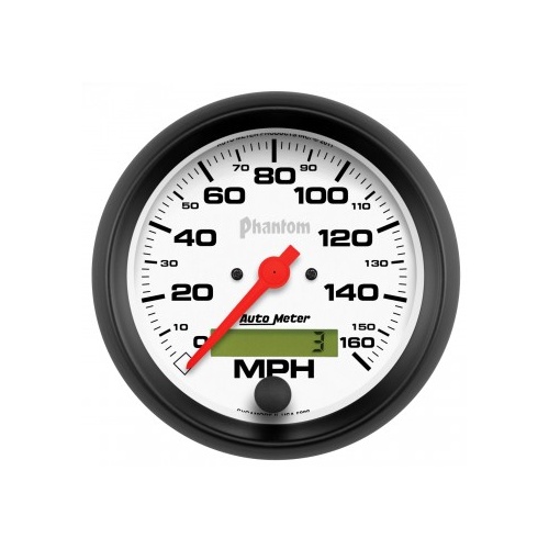 AUTOMETER GAUGE 3-3/8" SPEEDOMETER,0-160 MPH,ELECTRIC,PHANTOM # 5888