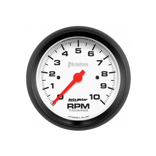 AUTOMETER GAUGE 3-3/8" IN-DASH TACHOMETER,0-10,000 RPM,PHANTOM # 5897