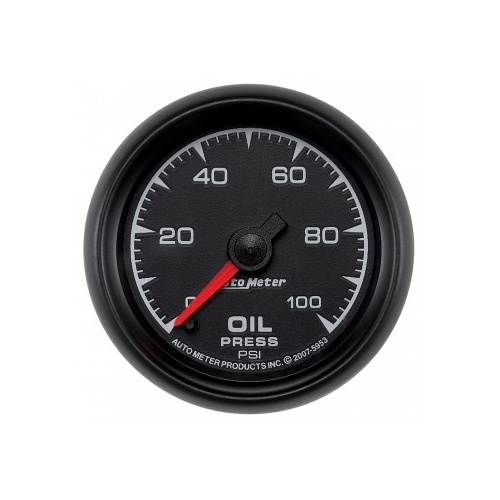 AUTOMETER GAUGE 2-1/16" OIL PRESSURE,0-100 PSI,STEPPER MOTOR,ES # 5953