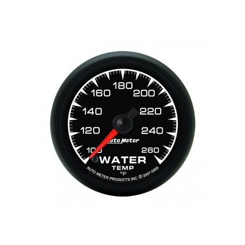 AUTOMETER GAUGE 2-1/16" WATER TEMPERATURE,100-260F,STEPPER MOTOR,ES # 5955