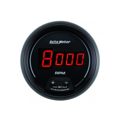 AUTOMETER GAUGE 3-3/8" IN-DASH TACHOMETER,0-10,000 RPM,SPORT-COMP DIGITAL # 6397