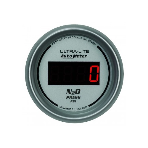 AUTOMETER GAUGE 2-1/16" NITROUS PRESSURE,0-1600 PSI,ULTRA-LITE DIGITAL # 6574