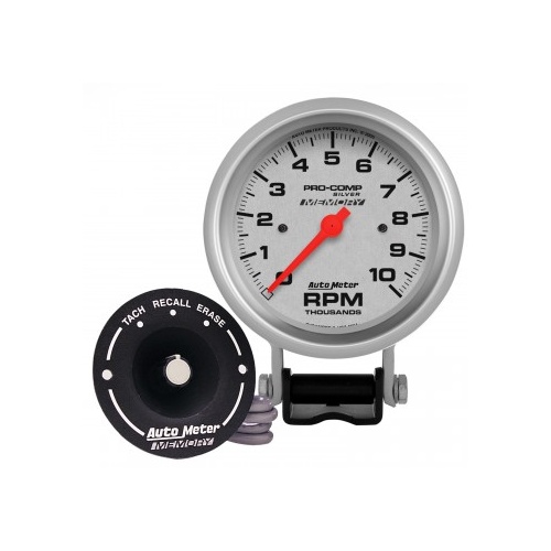 AUTOMETER GAUGE 3-3/4" PEDESTAL TACHOMETER,0-10,000 RPM,ULTRA-LITE # 6604-SP
