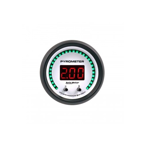 GAUGE 2-1/16" 2 CHANNEL PYROMETER (EGT),0-2,000F (0-1,100C) # 6744-PH