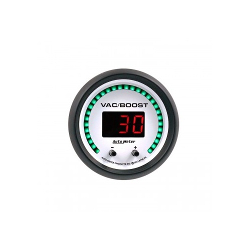 GAUGE 2-1/16" 2 CHANNEL VAC/BOOST/FLUID PRESSURE,SELECTABLE SCALE PSI/BAR # 6758-PH